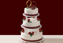 Tort weselny 704